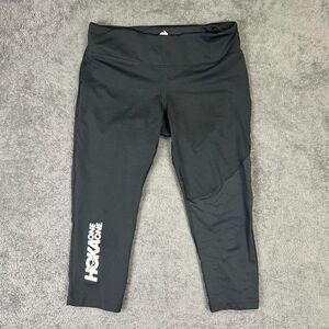 RABBIT x HOKA Women’s Running Tights Black 28” Zip Pockets Activewear M